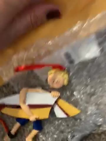 Surfer Ornament - Male - Blonde