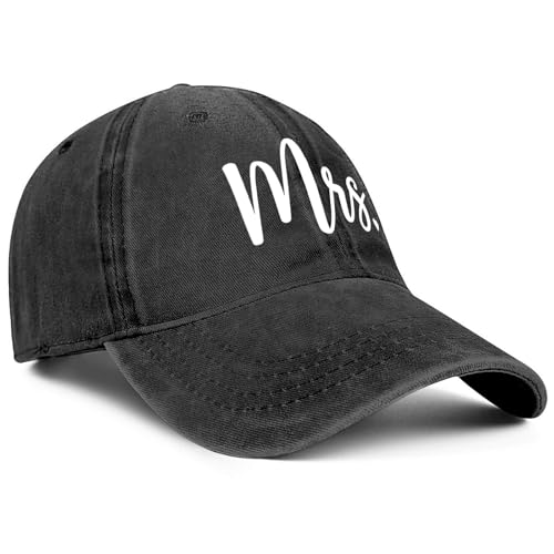 Mrs Bride Hat Bridal Shower Gifts Wedding Mr Couple Gift Cap Black
