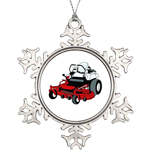 Shopping Cart Ornament-Christmas Ornament Metal Snowflake Christmas Ornament Holiday Keepsate