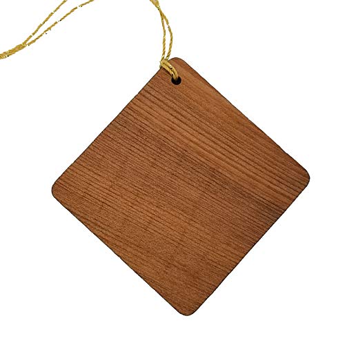 Antelope Crossing Ornament - Antelope Ornament - Wood Ornament Handmade in USA - Christmas Home Decoration - Antelope Christmas