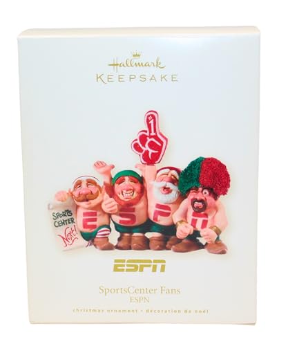 Hallmark Keepsake Ornament Ornament ESPN Sportscenter Fans 2008
