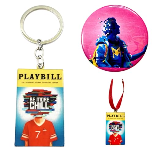 Be More Chill, Be More Chill Ornament, Broadway, Broadway Ornament, Playbill, Playbill Ornament (Ornament)