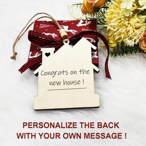 New Home Ornament 2025- Housewarming Gifts New Home, New House New Beginning, House Warming Gift for Women, Couple, homeowners, New Home Gift Ideas - First Home Christmas Ornament 2025