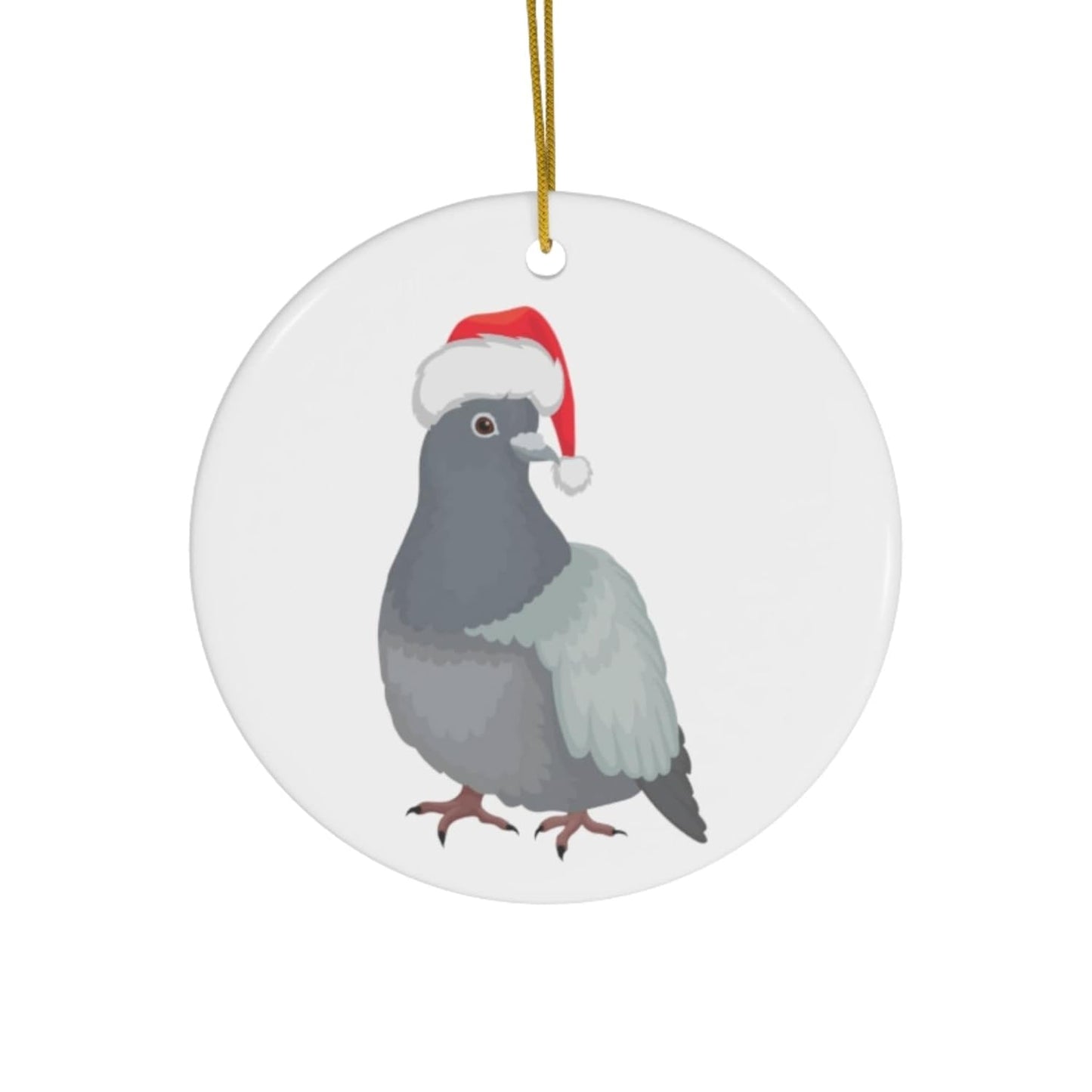Pigeon Christmas Ornament, for Pigeon Lover, Animal Ornament, Christmas Tree Decorations Ornament, Home Decor Ornament