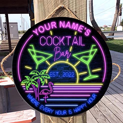 All Over Printed No Real Led Neon Tiki Bar Signs, Gettin' Freaky At The Tiki Signs, 12",18" Tiki Bar Signs, Tiki Louge, Tiki Huts, Tiki Bar, Welcome Sign, Door Signs, Bar Signs, Tiki Signs (WCS-ENNG-35142001)