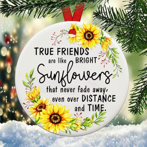Friends Christmas Ornaments 2025, Friendship Gifts for Women Friends, Friends Ornament for Christmas Tree Decor, for Women, Sister Friendship Ornaments