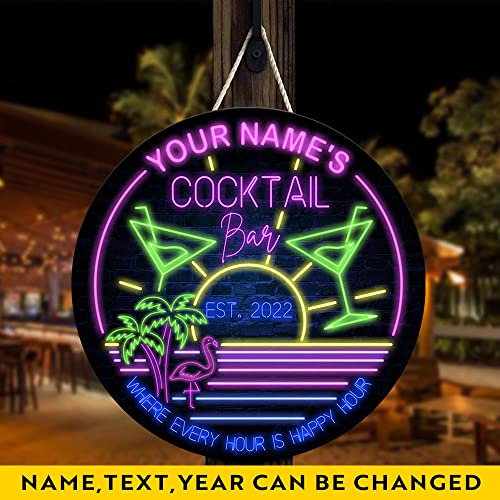 All Over Printed No Real Led Neon Tiki Bar Signs, Gettin' Freaky At The Tiki Signs, 12",18" Tiki Bar Signs, Tiki Louge, Tiki Huts, Tiki Bar, Welcome Sign, Door Signs, Bar Signs, Tiki Signs (WCS-ENNG-35142001)