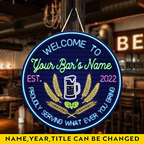 All Over Printed No Real Led Neon Tiki Bar Signs, Gettin' Freaky At The Tiki Signs, 12",18" Tiki Bar Signs, Tiki Louge, Tiki Huts, Tiki Bar, Welcome Sign, Door Signs, Bar Signs, Tiki Signs (WCS-ENNG-35434001)