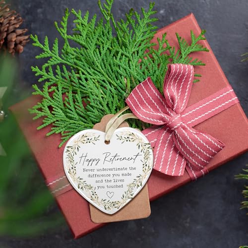 Retirement Gift for Woman - Retirement Gifts for Women 2024 - Retired Gifts for Women - Cool Retired Gift Ideas - Ceramic Ornament