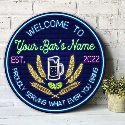 All Over Printed No Real Led Neon Tiki Bar Signs, Gettin' Freaky At The Tiki Signs, 12",18" Tiki Bar Signs, Tiki Louge, Tiki Huts, Tiki Bar, Welcome Sign, Door Signs, Bar Signs, Tiki Signs (WCS-ENNG-35434001)