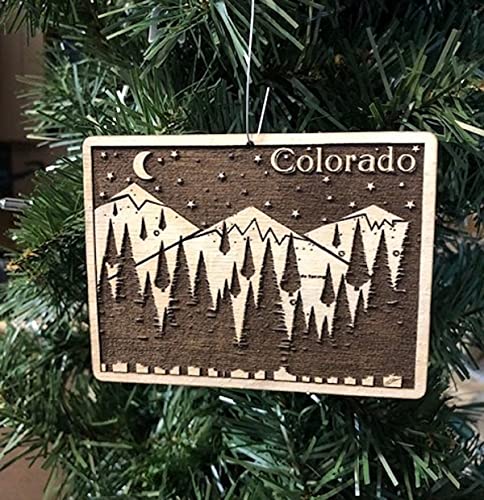 Colorado Christmas Ornament, Colorado Ornament, Colorado, Colorado Gifts