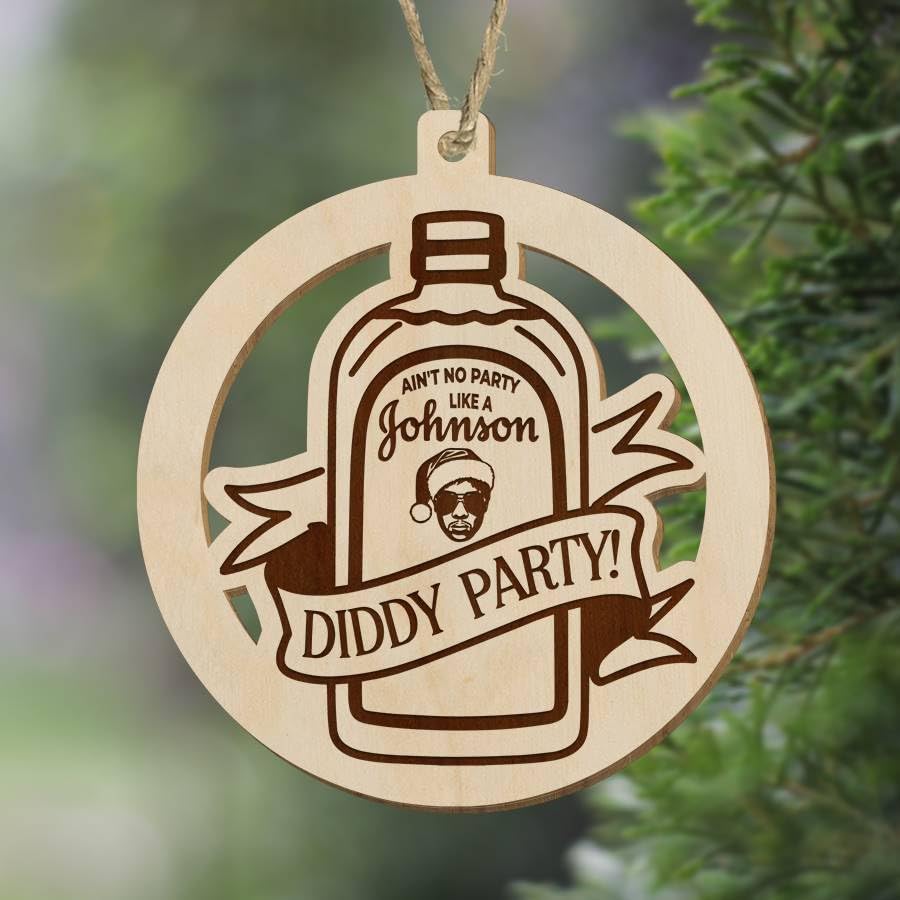 Baby Oil Christmas Ornament Ornament Freak Off Christmas Ornament Christmas Ornament Rapper Christmas Ornament Guilty Ornament 2024 Popular Ornament