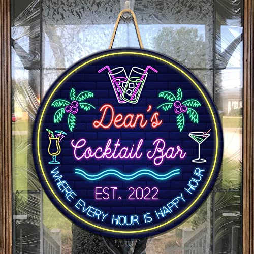 All Over Printed No Real Led Neon Tiki Bar Signs, Gettin' Freaky At The Tiki Signs, 12",18" Tiki Bar Signs, Tiki Louge, Tiki Huts, Tiki Bar, Welcome Sign, Door Signs, Bar Signs, Tiki Signs (WCS-ENNG-35423001)