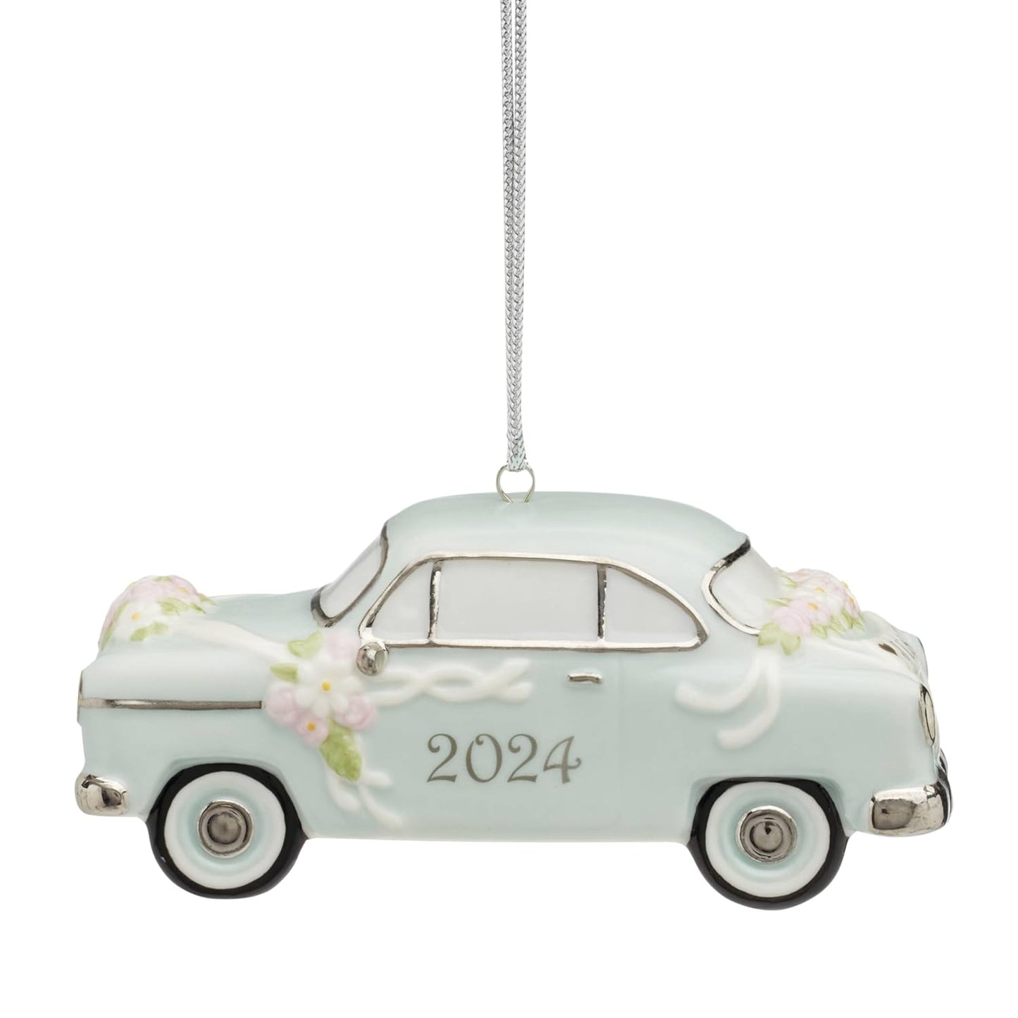 Lenox 895764 2024 Just Married Vintage Car Ornament, Christmas