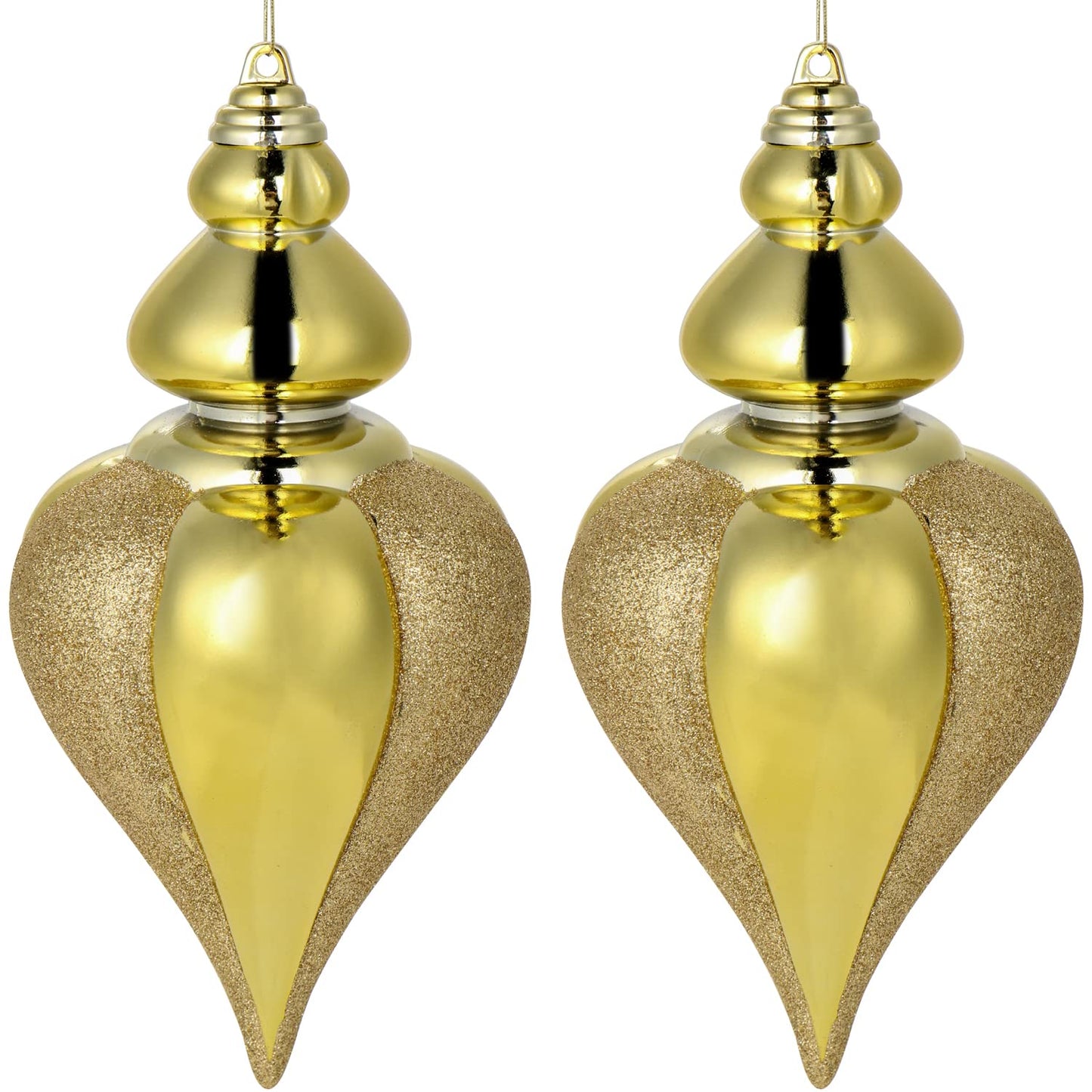 Vickerman M132607 Drop Ornament Swirl Drop Ornament
