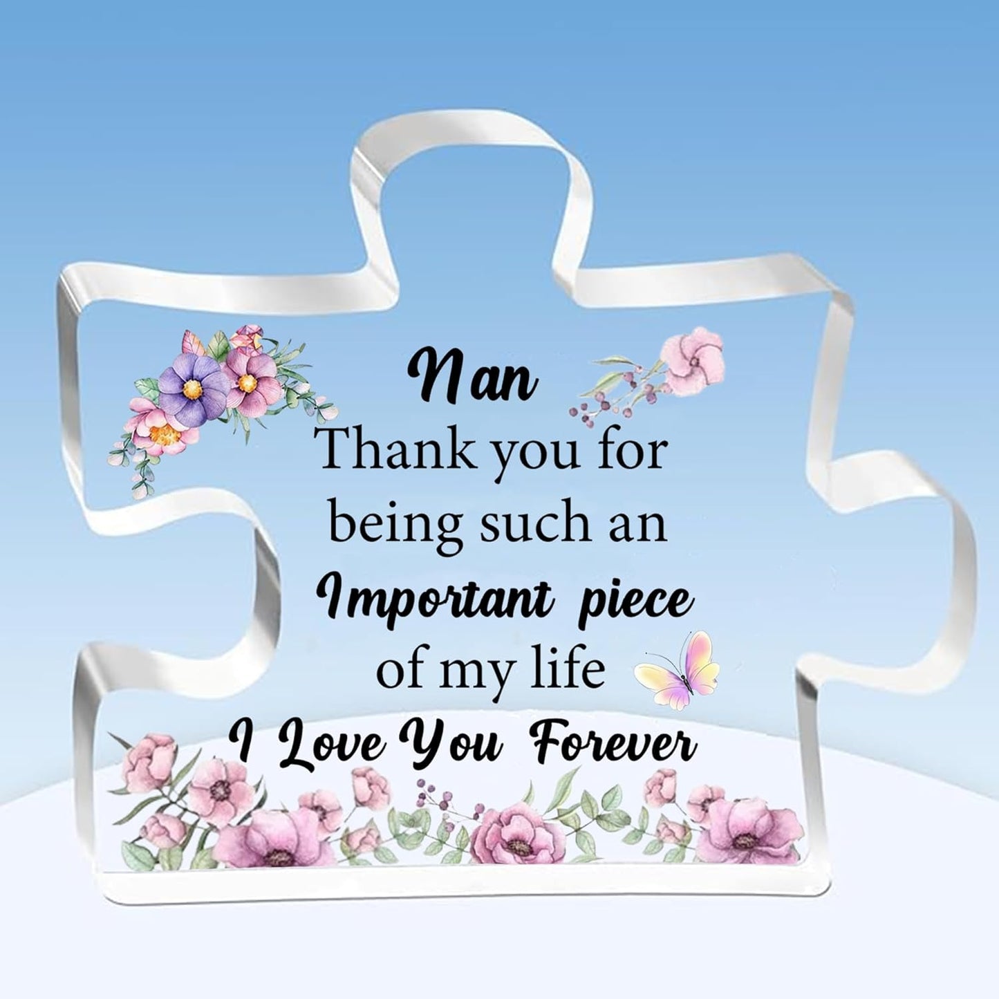 Best Nan Ornament - Best Nan Christmas Ornament -Best Nan in The History of Forever Ornament - Family Ornament - Gift for Nan - Nan Ornament Printed on Both Sides