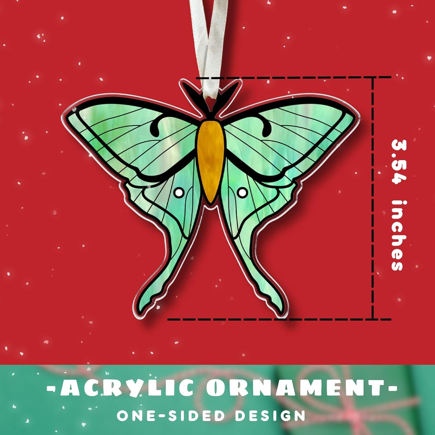 Butterfly Ornaments for Christmas Tree - Butterfly Gifts for Women - Acrylic Ornament