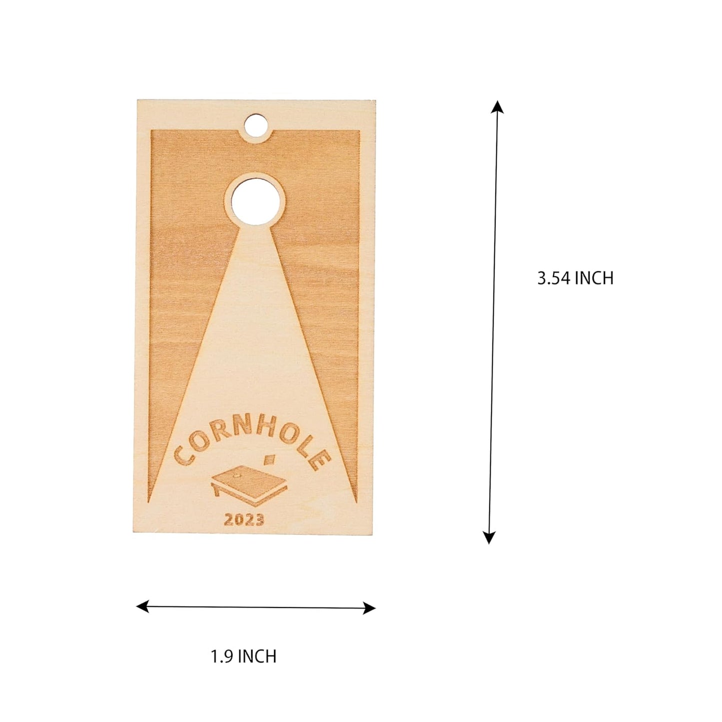 Cornhole Xmas Gift for Toss Lover, Sport Lover, Cornhole Ornament | 2023 Ornament | Sport Ornament