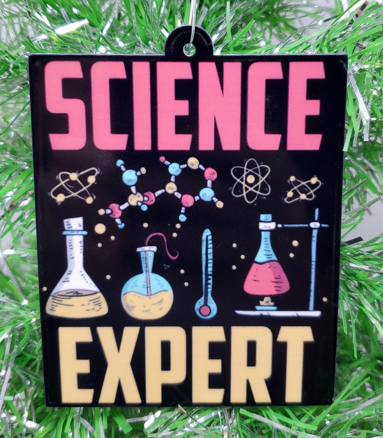 Science Ornament - Scientist Science Expert Christmas Ornament