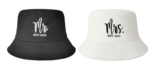 Hepandy Est. 2025 Bucket Hats for Men Women