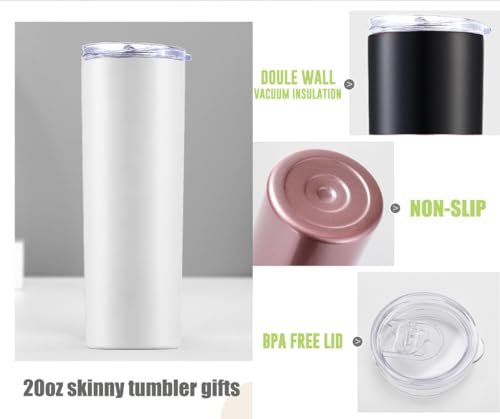 momocici Mr and Mrs Est 2025 20 OZ Skinny Tumbler.Engagement Wedding Wife Husband Bride Groom Couple Gifts.Newlyweds Anniversary Bride To Be Newly Engaged Bridal Shower Gifts.(Black&Rose Gold)