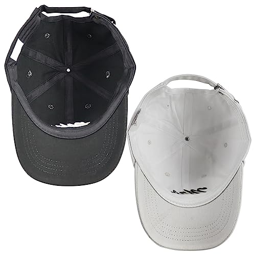 2PCS Mr Mrs Baseball Hats for Men Women, Newlywed Honeymoon Wedding Gifts, Funny Adjustable 3D Embroidered Hat Couples Set
