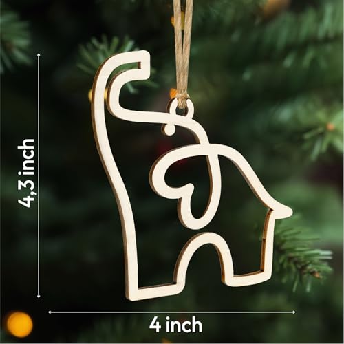 Friendship Elephant Ornament with Story Card, Sisterhood Gifts for Women Tribe, Heartfelt Mom Gifts for Best Friends Sisters, Special Bond Decor, Friendship Pressents for Women (Frienship)