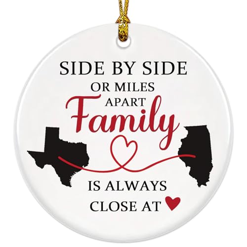Family Christmas Ornaments 2025, for Christmas for The Whole Family Ideas, Long Distance, Familys Xmas Gifts