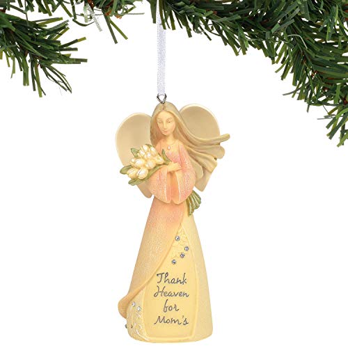 Enesco Ornament Foundations Mother Angel Ornament, 4.75", Multicolor