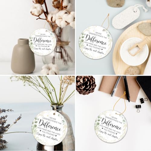 HEXMOZ Retirement Ornament 2025 - Retirement Gifts for Women, Men 2025 - Retired Gifts for Coworker, Boss, Teacher, Nurse - Retired Christmas Ornament - Christmas Decoration