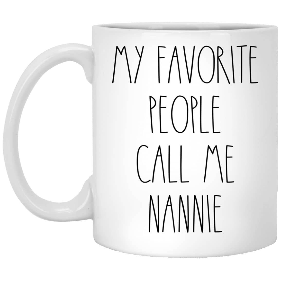 Best Nannie Ornament - Best Nannie Christmas Ornament -Best Nannie in The History of Forever Ornament - Family Ornament - Gift for Nannie - Nannie Ornament Printed on Both Sides