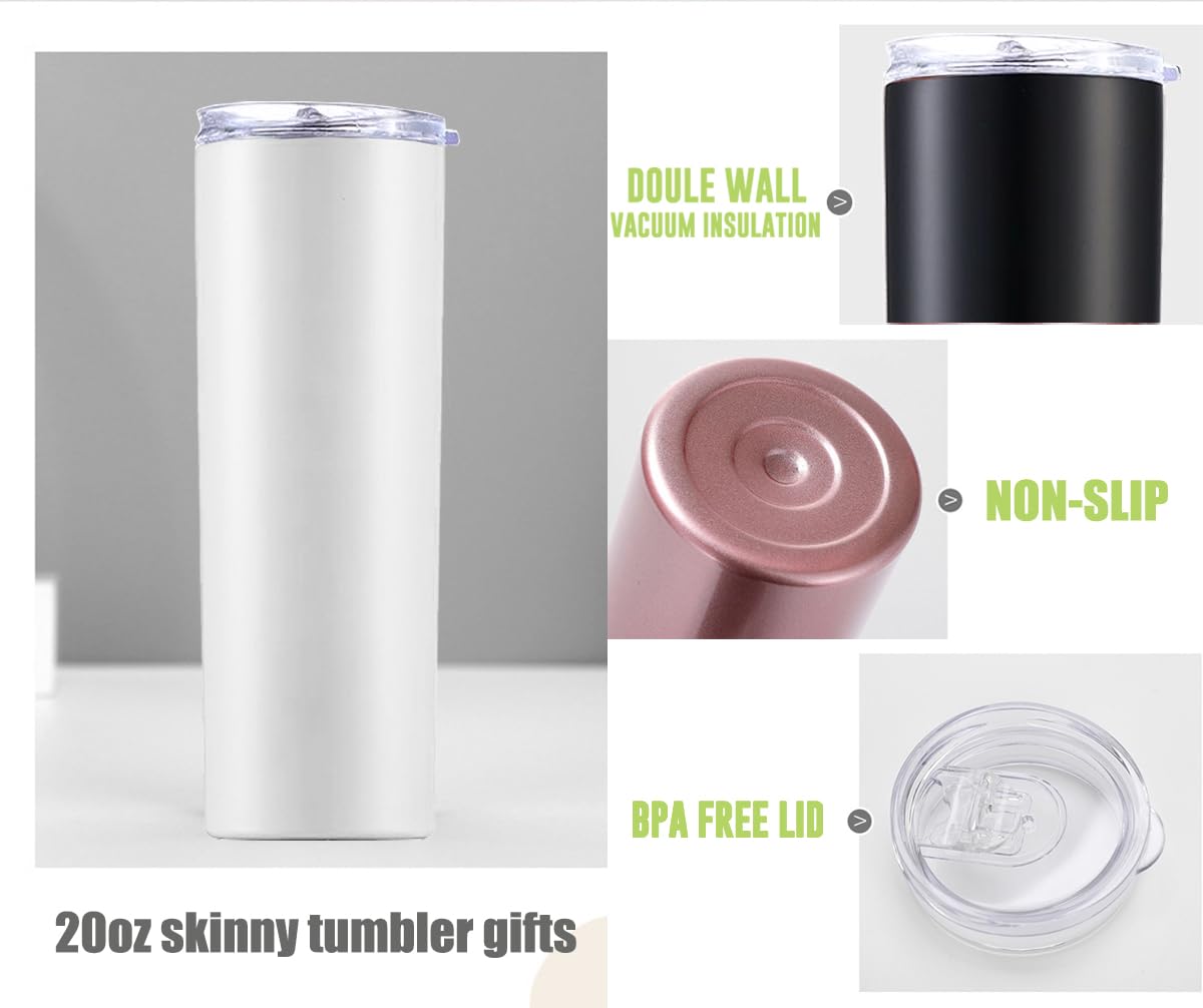 Mr and Mrs Est 2025 20 OZ Skinny Tumbler.Engagement Wedding Wife Husband Bride Groom Couple Gifts.Newlyweds Anniversary Bride To Be Newly Engaged Bridal Shower Gifts.(Black&Rose Gold)