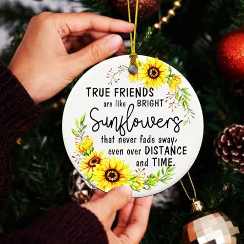 Friends Christmas Ornaments 2025, Friendship Gifts for Women Friends, Friends Ornament for Christmas Tree Decor, for Women, Sister Friendship Ornaments