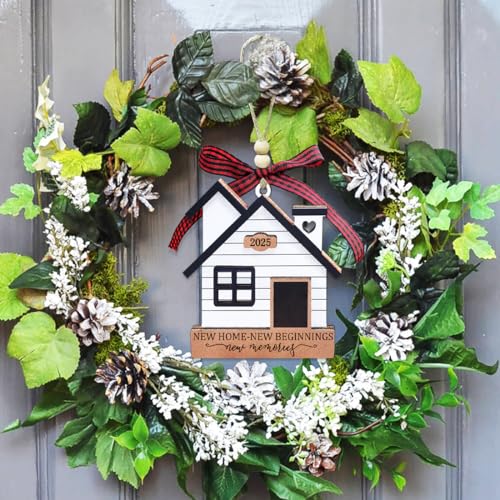 New Home Ornament 2025- Housewarming Gifts New Home, New House New Beginning, House Warming Gift for Women, Couple, homeowners, New Home Gift Ideas - First Home Christmas Ornament 2025