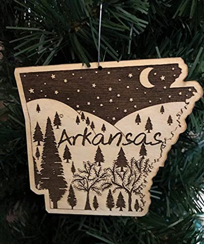 Arkansas Ornament, Arkansas Christmas Ornament, Arkansas, Arkansas Gifts