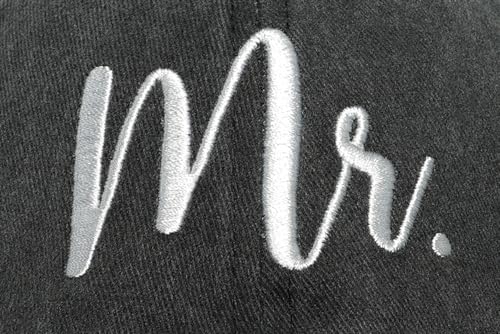 Mrs Bride Hat Bridal Shower Gifts Wedding Mr Couple Gift Cap Black