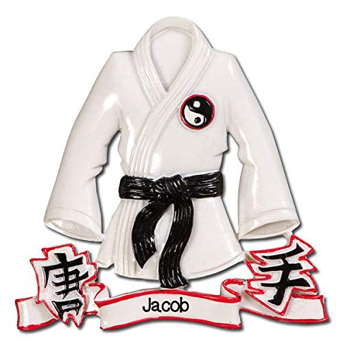 Karate Robe Christmas Ornament Karate Christmas Ornament UFC Ornament Judo Ornament Ju Jitsu Christmas Ornament Karate Ornament