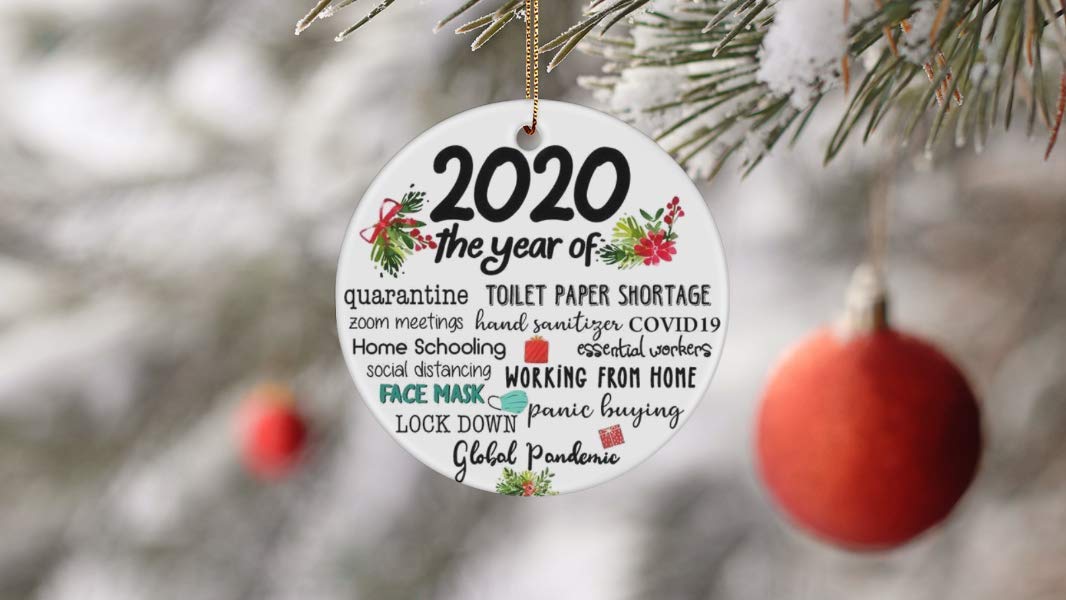 Funny 2020 Christmas Ornament, Toilet Paper Ornament, 2020 Ornament, 2020 Christmas Ornament, 2020 Souvenir Ornament, Ornament, Christmas Ornaments