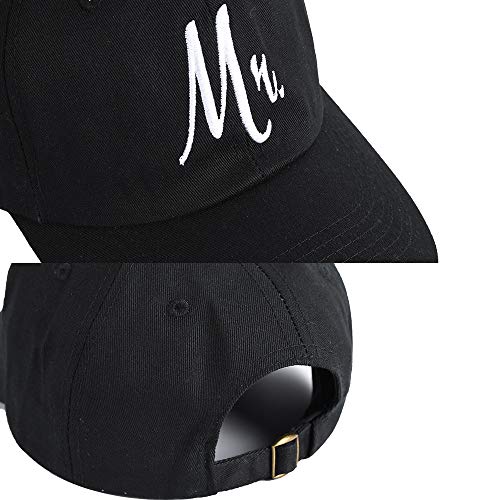 Matching Mr. & Mrs. Baseball Caps, Bridal Gift, Newlywed Honeymoon Wedding Gift