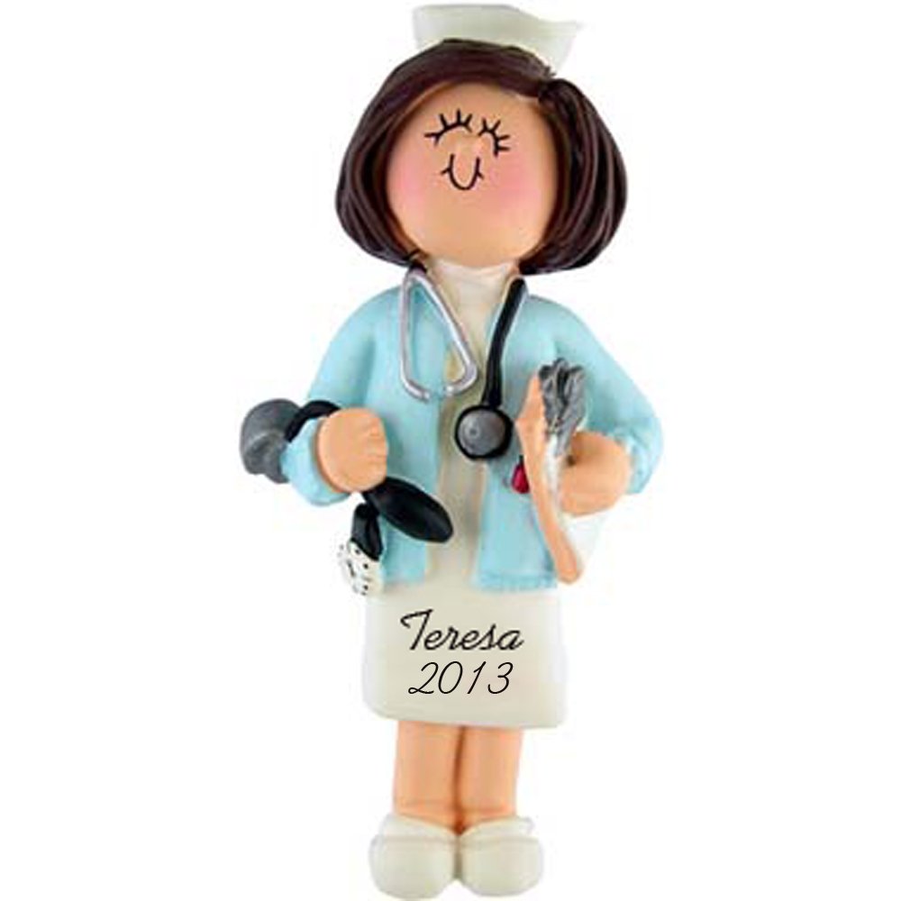 OC-002-BR Nurse Ornament