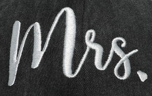 Mrs Bride Hat Bridal Shower Gifts Wedding Mr Couple Gift Cap Black