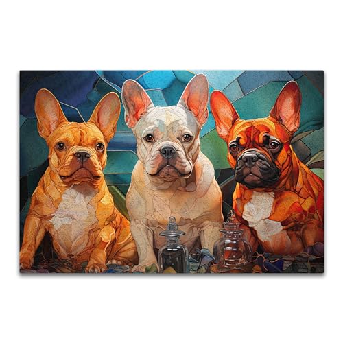 All Over Printed, French Bulldog Doormat, Doormat with French Bulldog Pattern, 24x16 inches, 30x18 inches Doormat, Home Decor Outdoor, Gift for French Bulldog Lover (RBRGUS-EPHG-53029009)