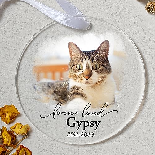 Forever in Our Hearts Ornament, Dog Loss Ornament in Loving Memory Ornament Pet Memorial Christmas Ornament Pet Sympathy Ornament Dog Loss Remembrance Gift Pet Memorial Gift