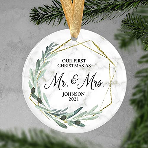 1st Christmas Engaged Ornament - Just Engaged Christmas Ornament - First Christmas Together Ornament - Wedding Ornaments - Engagement
