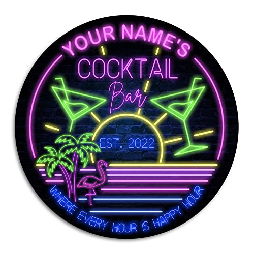 All Over Printed No Real Led Neon Tiki Bar Signs, Gettin' Freaky At The Tiki Signs, 12",18" Tiki Bar Signs, Tiki Louge, Tiki Huts, Tiki Bar, Welcome Sign, Door Signs, Bar Signs, Tiki Signs (WCS-ENNG-35142001)