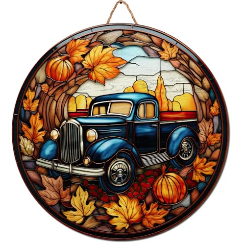 2D Flat All Over Printed, Pumpkin Wooden Sign, Fall Sign, Autumn Sign, Pumpkin Sign For Fall Decor, 8",12",18" Wood Sign, Autumn Decor, Fall Decorations (CSWS-EPHG-51951013)