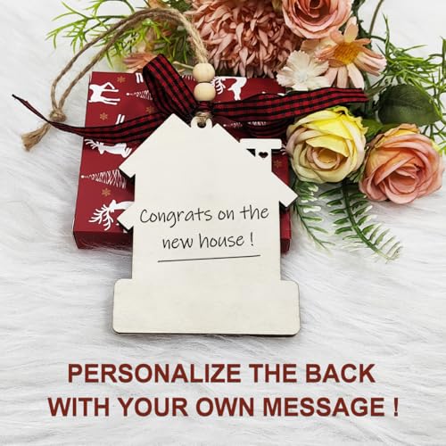 House Warming Gifts New Home, Housewarming Gifts for Women, Couple, Homeowners, New House Gift Ideas - New Home Ornament 2025, First Christmas House Ornament