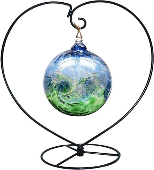 Ornament Display Stand, Holder Ornament Hanger Stands Glass Ball Ornament Holder Ornament Stands for Hanging Plants, Hanging Terrarium Stand for Christmas Wedding Ornament, Home Office Decor