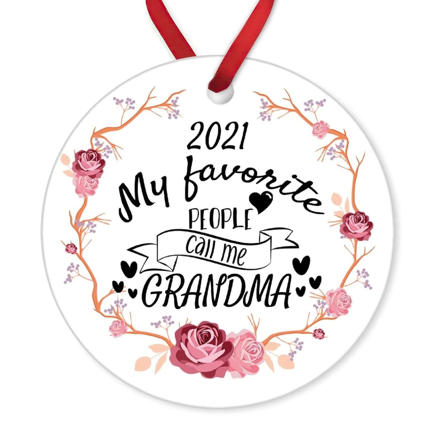 Our First Christmas As Grandparents 2021 Ornament, Christmas Ornament, Wedding Ornament, First Christmas Ornament, Winter Wedding Ornament