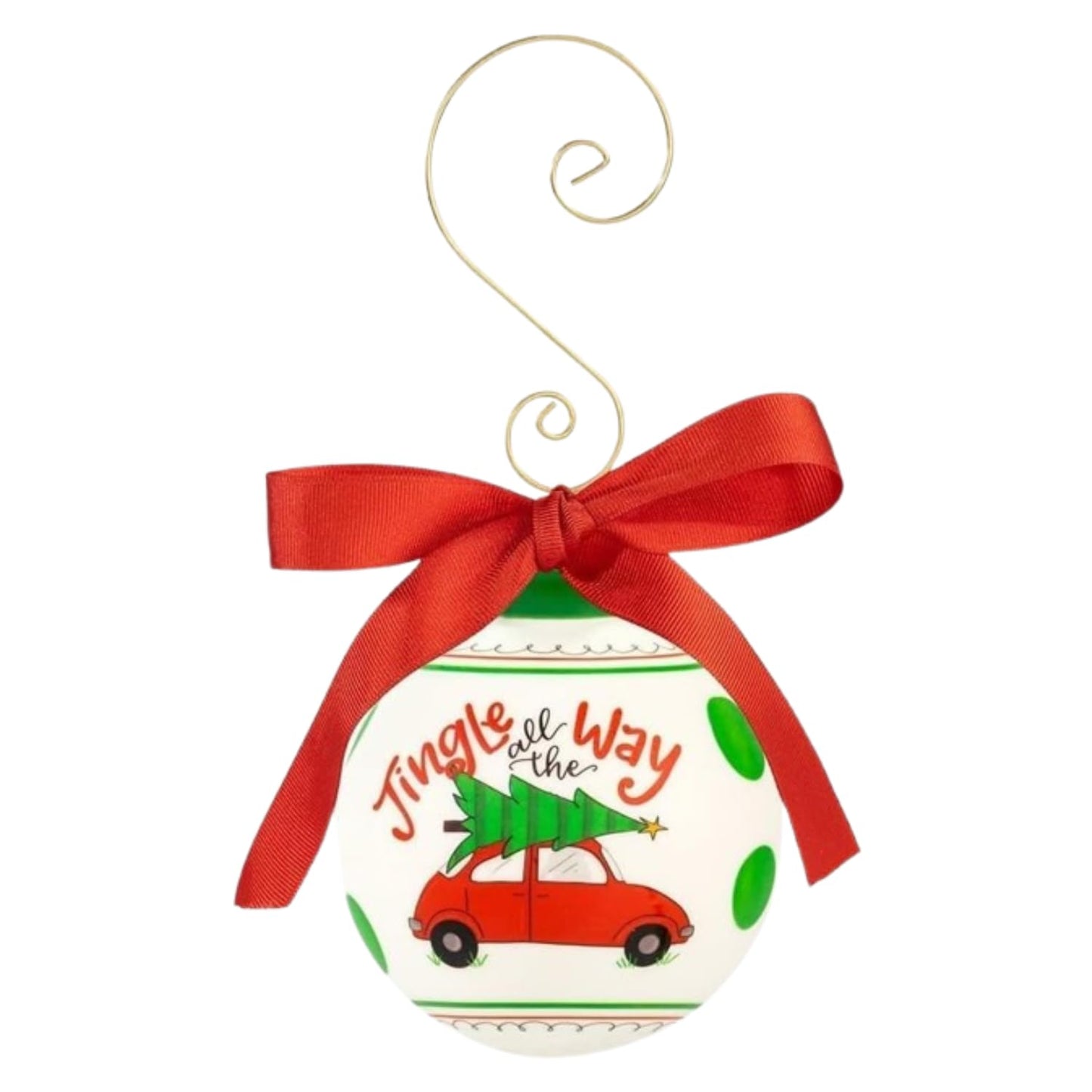 HTDesigns Santa Monica Ornament - Christmas Ornament - Christmas Ornament Tree Ornament - Santa Monica Christmas - Housewarming Gift - Travel